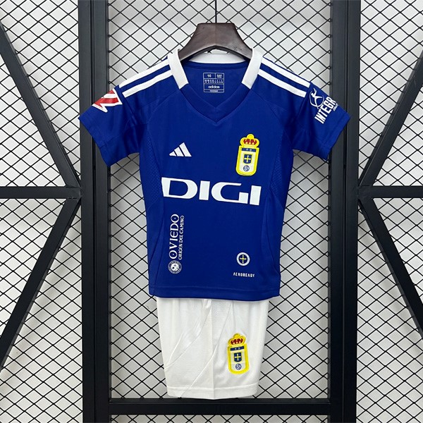 Camiseta Real Oviedo Primera equipo Niño 2024-25